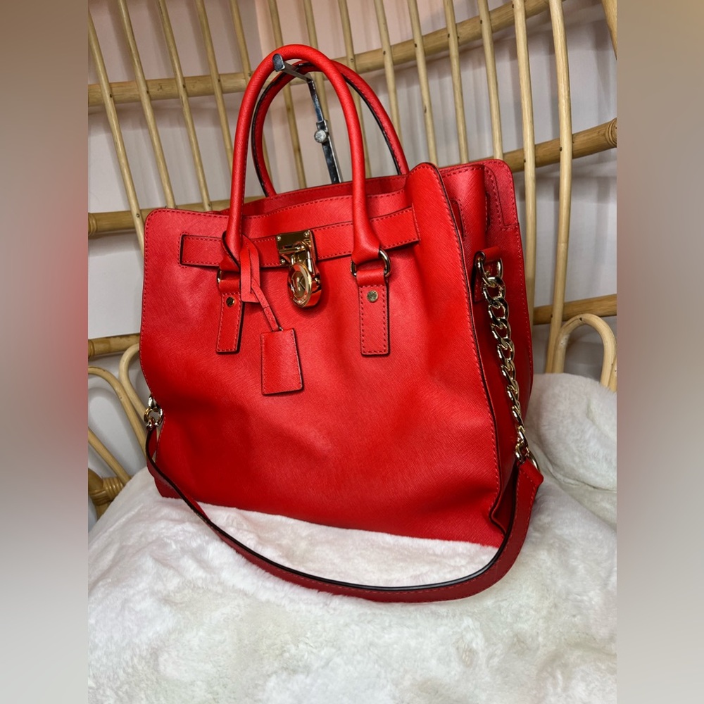 MICHAEL Michael Kors Red Satchel